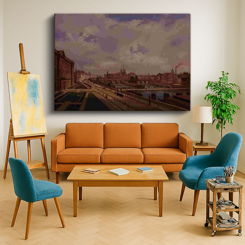 Ressam Kanvas Tablo 478